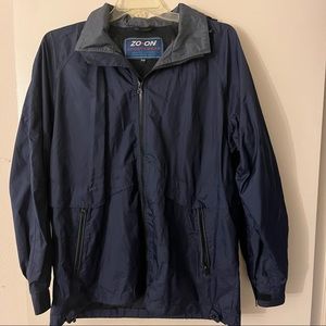 ZO-ON Iceland Men’s Rain Jacket w/Hood - Size M/50 (Medium)